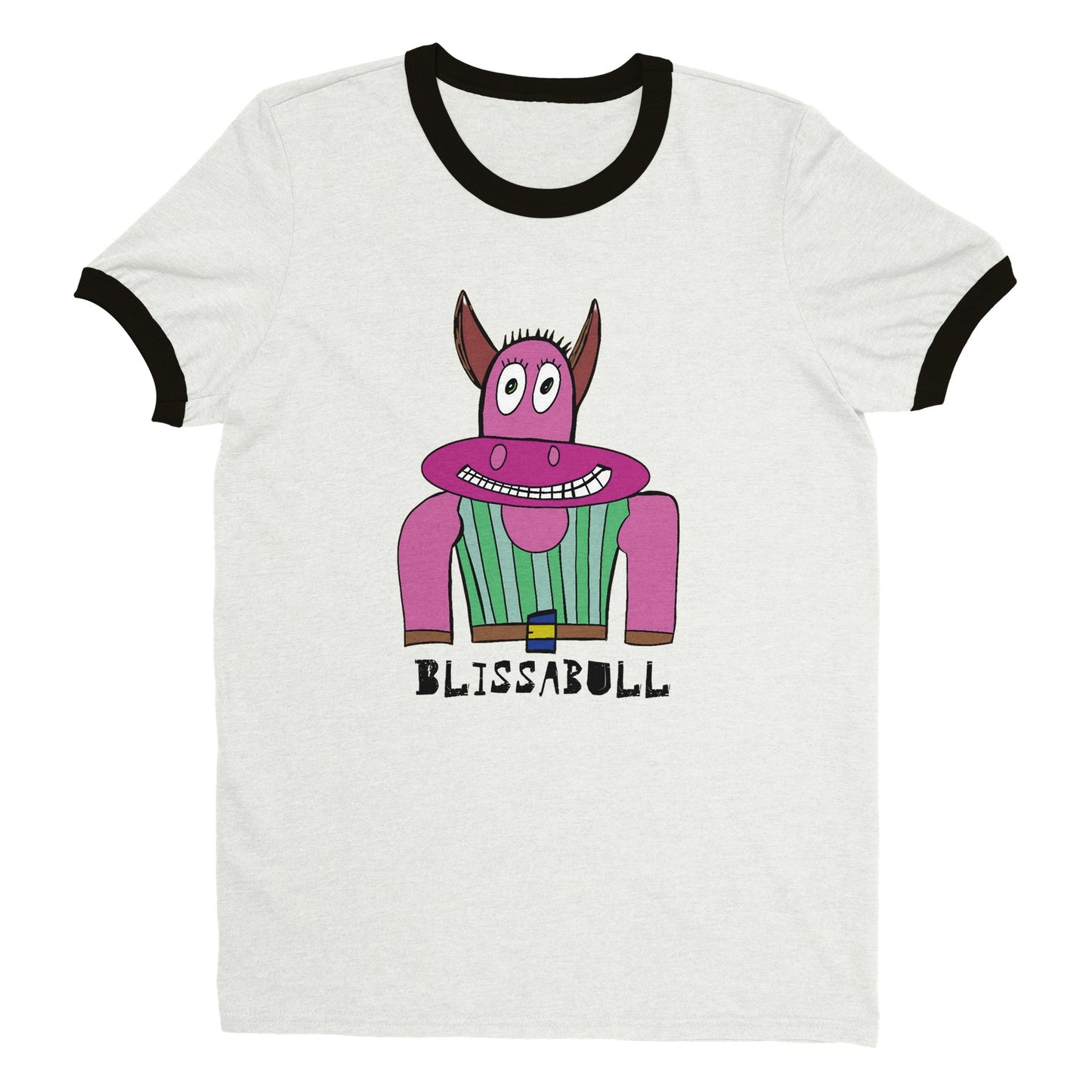 Blissabull - Unisex Ringer T-shirt