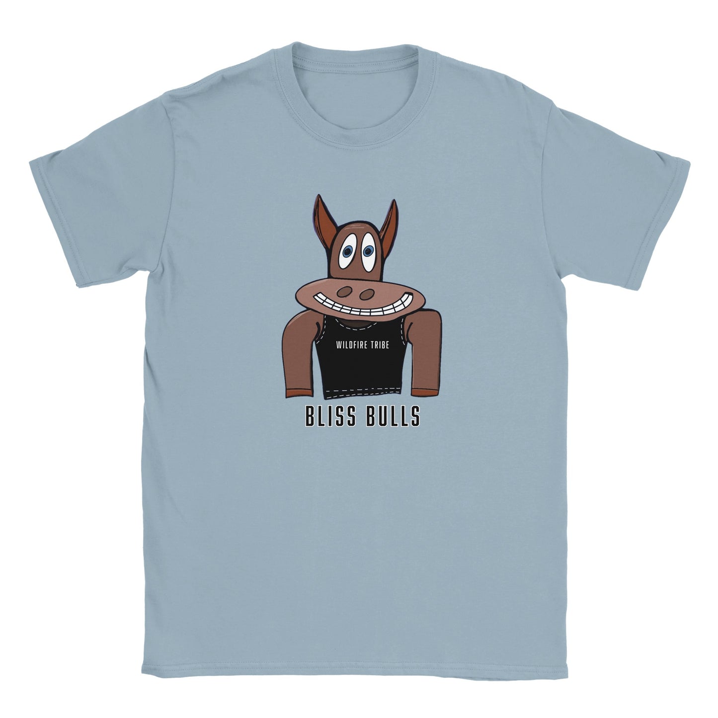 Bliss Bulls Classic Kids Crewneck T-shirt