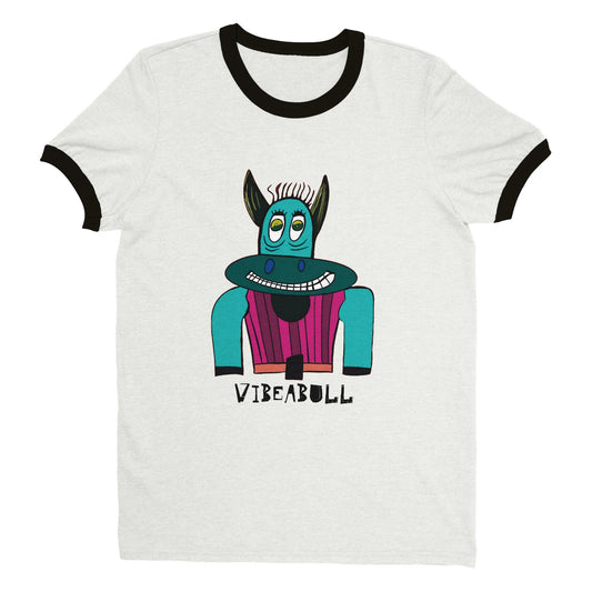 Vibeabull - Unisex Ringer T-shirt