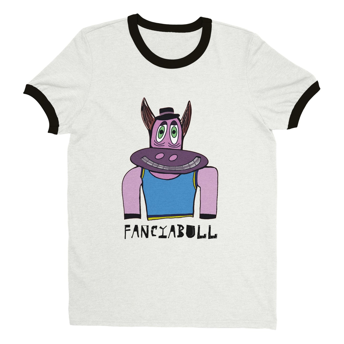 Fancyabull - Unisex Ringer T-shirt