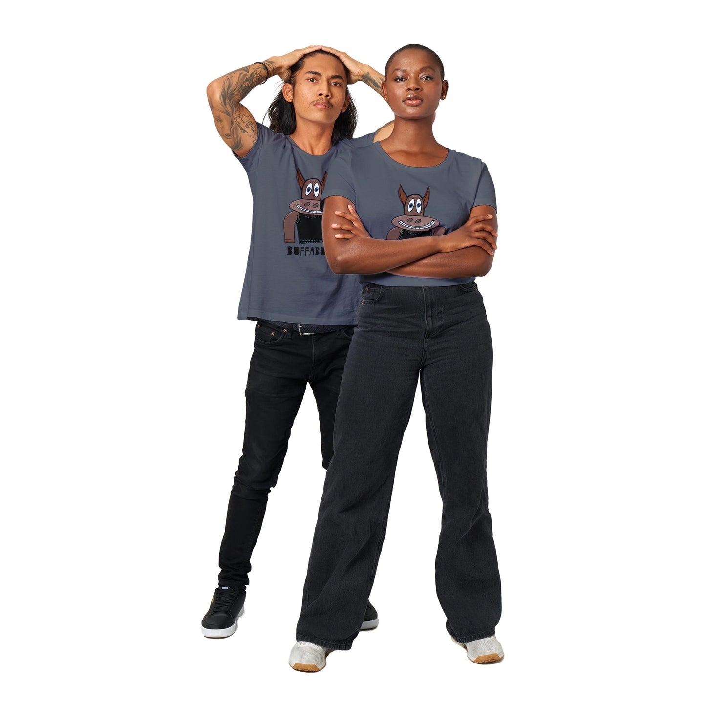Buffabull - Organic Unisex Crewneck T-shirt