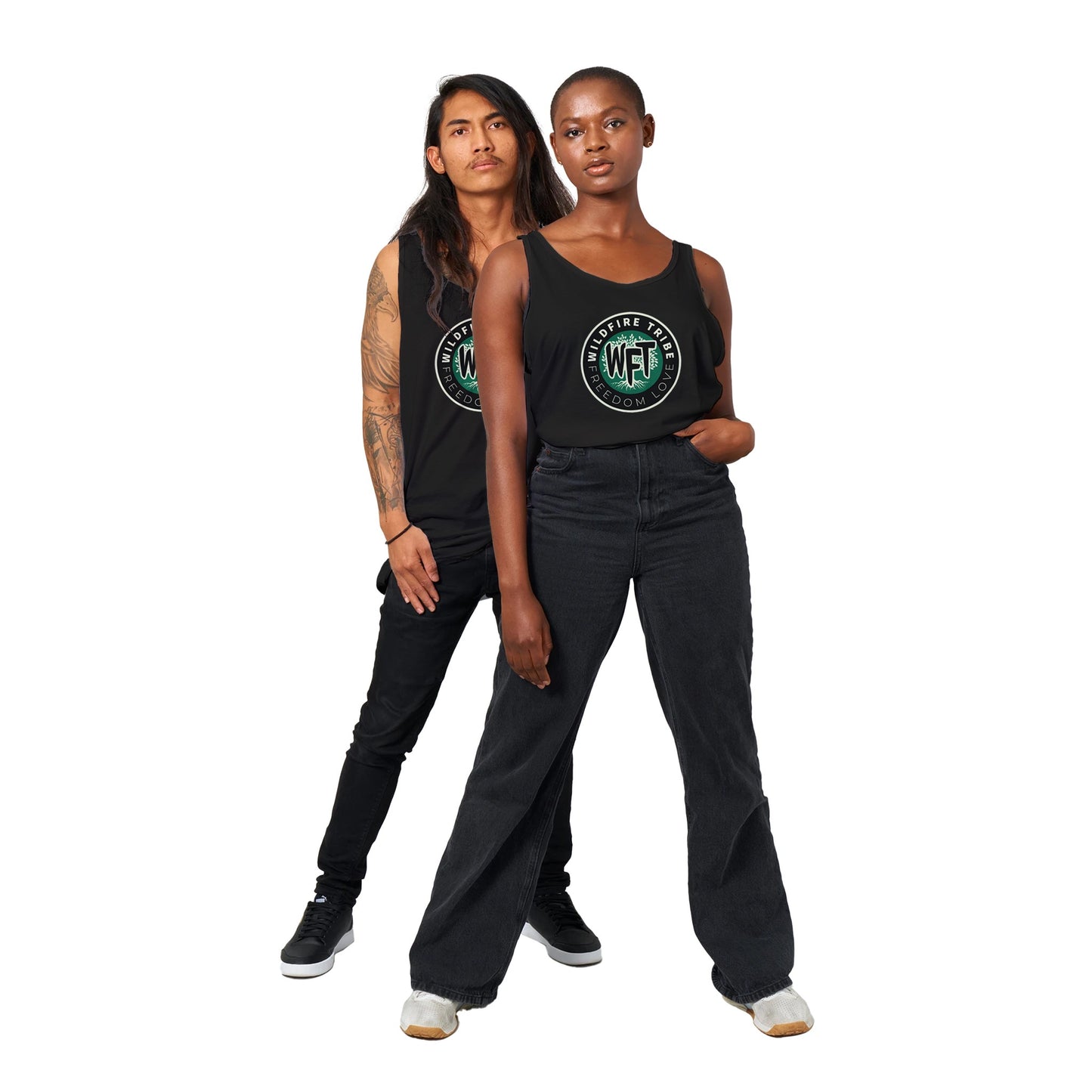 WFT Logo - Premium Unisex Tank Top