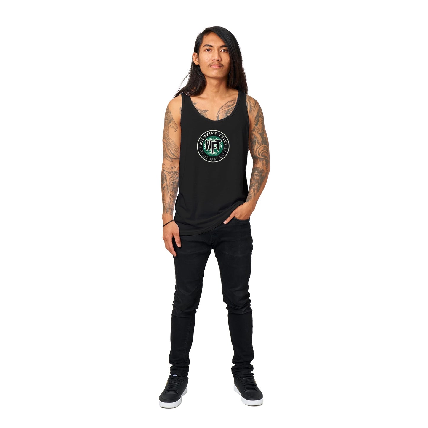 WFT Logo - Premium Unisex Tank Top
