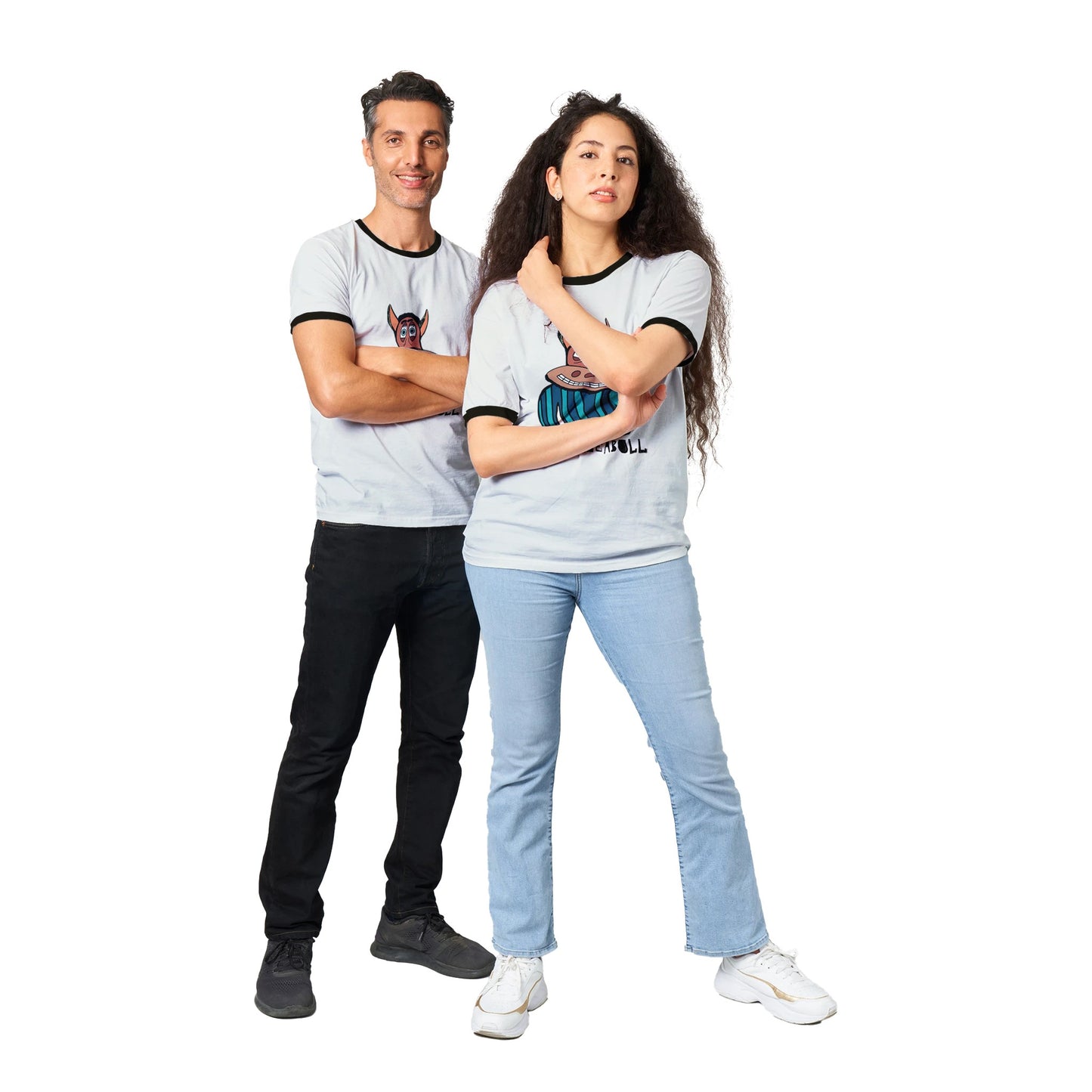Encourageabull - Unisex Ringer T-shirt