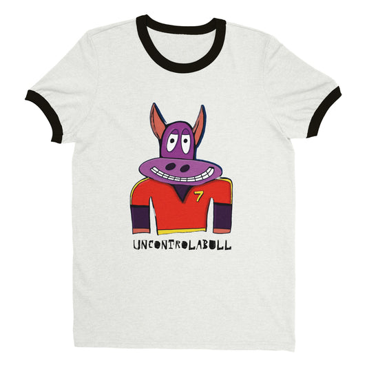 Uncontrolabull - Unisex Ringer T-shirt
