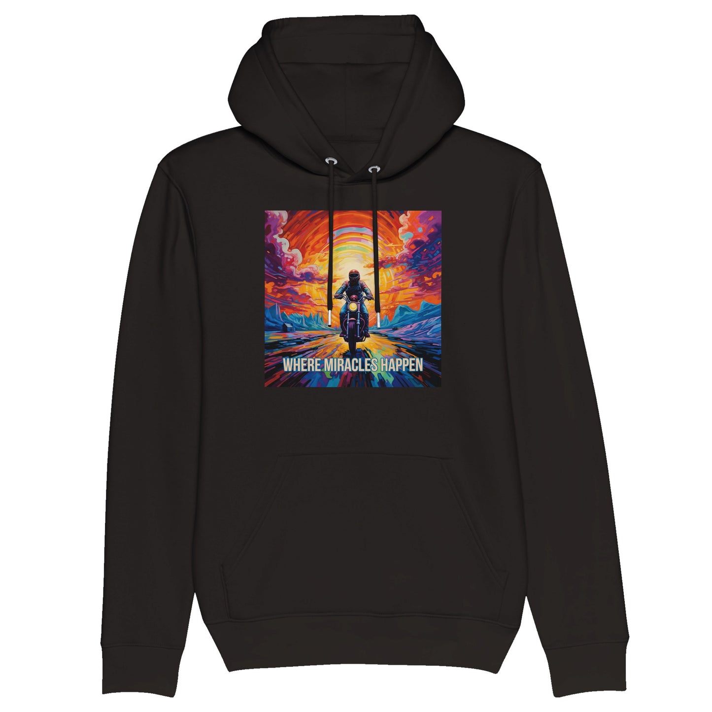 Miracles Happen - Organic Unisex Pullover Hoodie