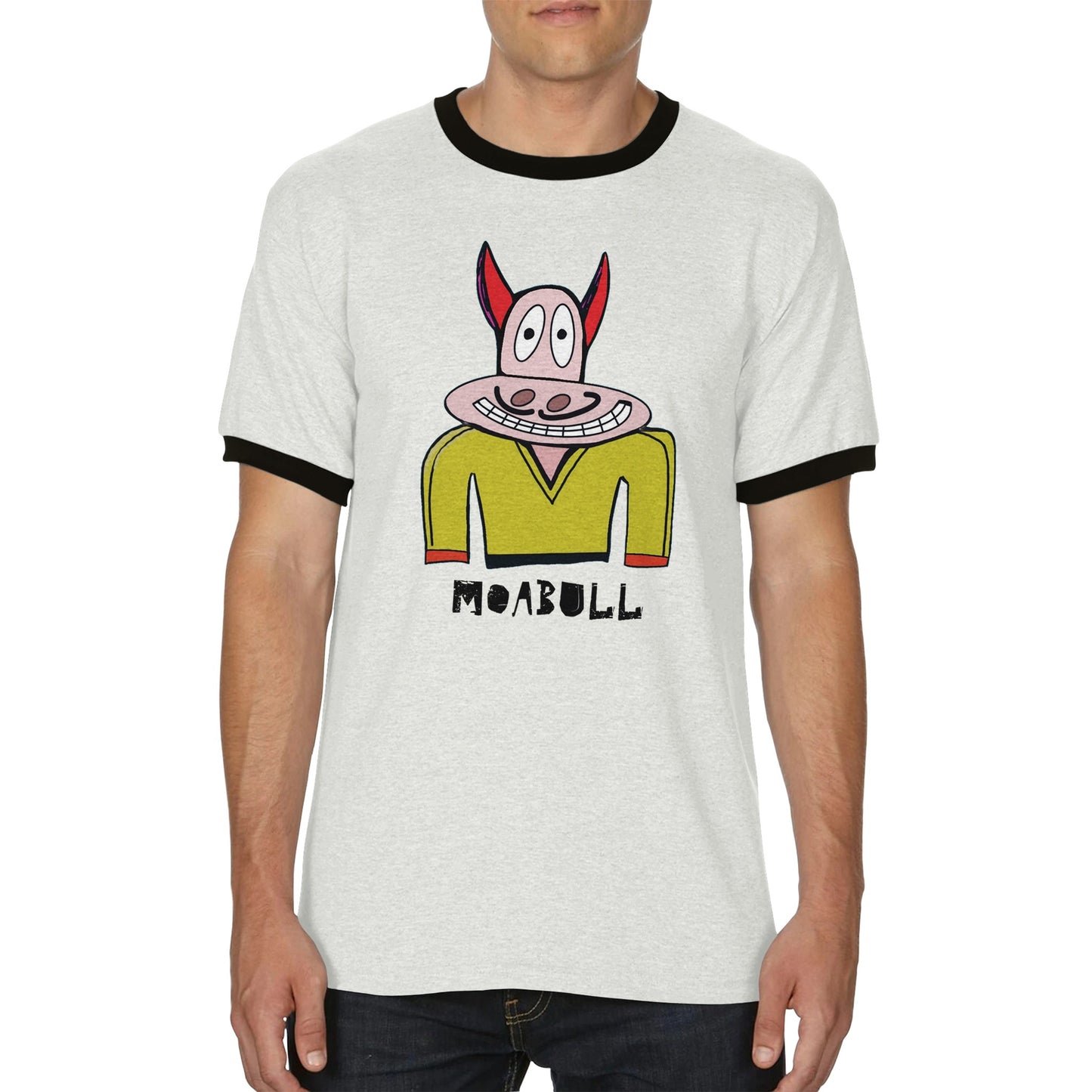 Moabull - Unisex Ringer T-shirt