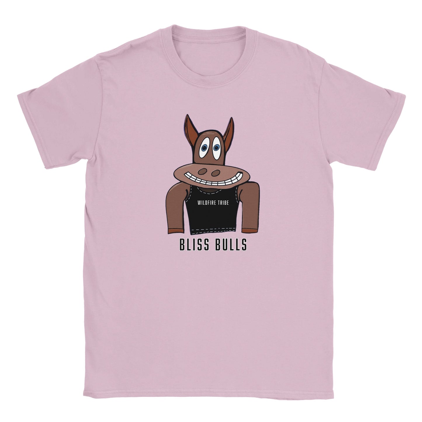Bliss Bulls Classic Kids Crewneck T-shirt