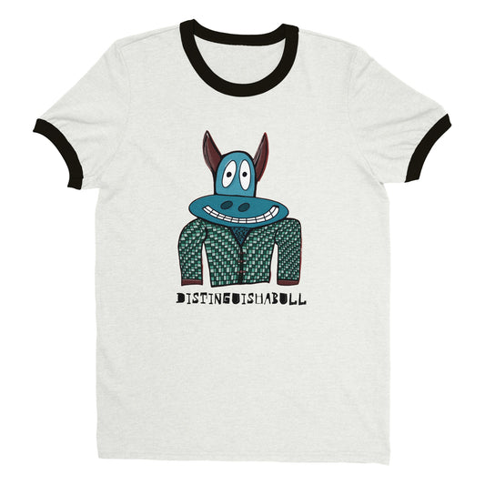 Distinguishabull - Unisex Ringer T-shirt