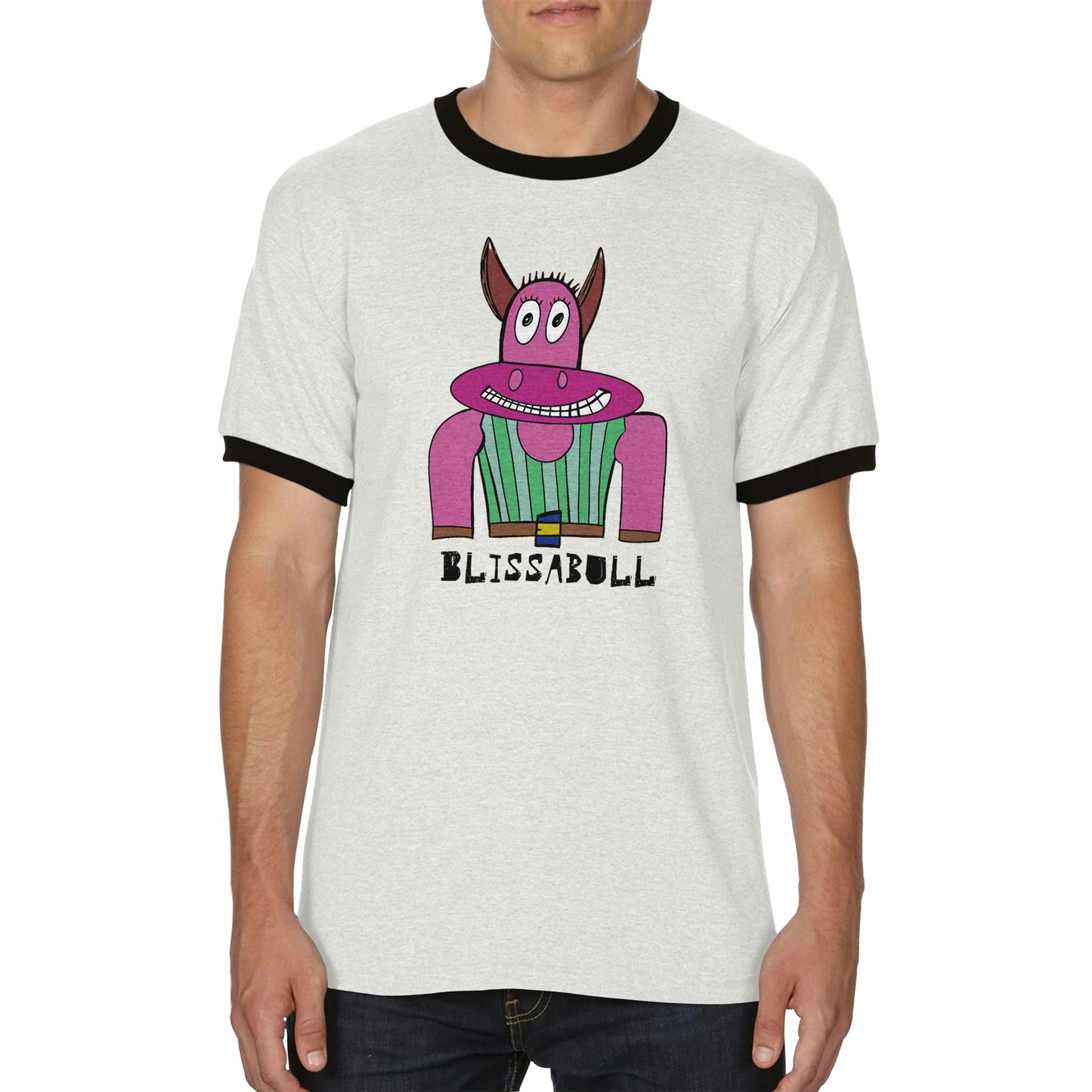 Blissabull - Unisex Ringer T-shirt