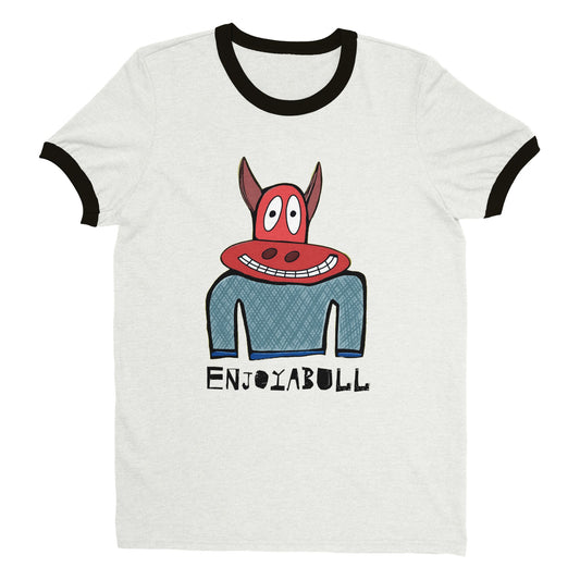 Enjoyabull - Unisex Ringer T-shirt