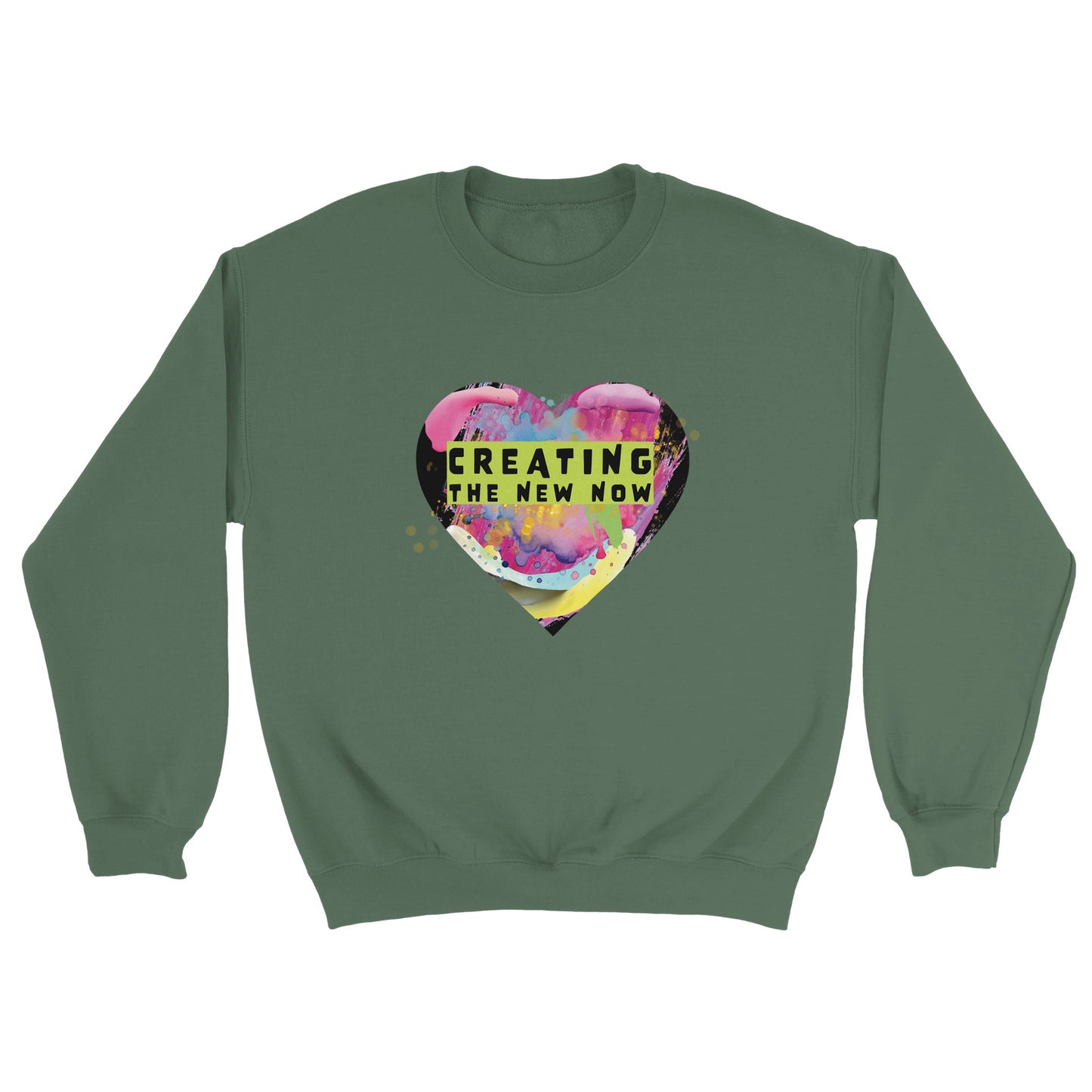 Creating the New Now - Classic Unisex Crewneck Sweatshirt