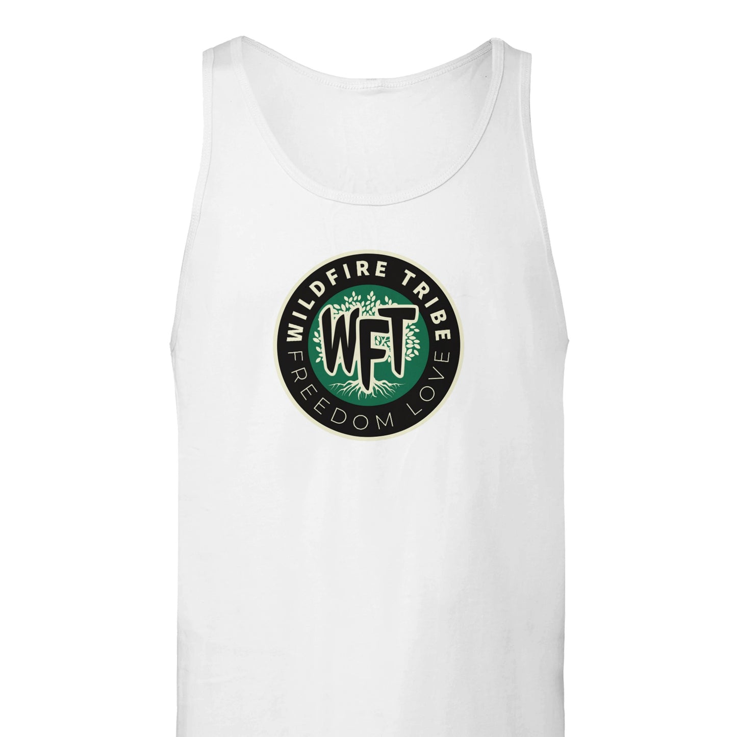 WFT Logo - Premium Unisex Tank Top