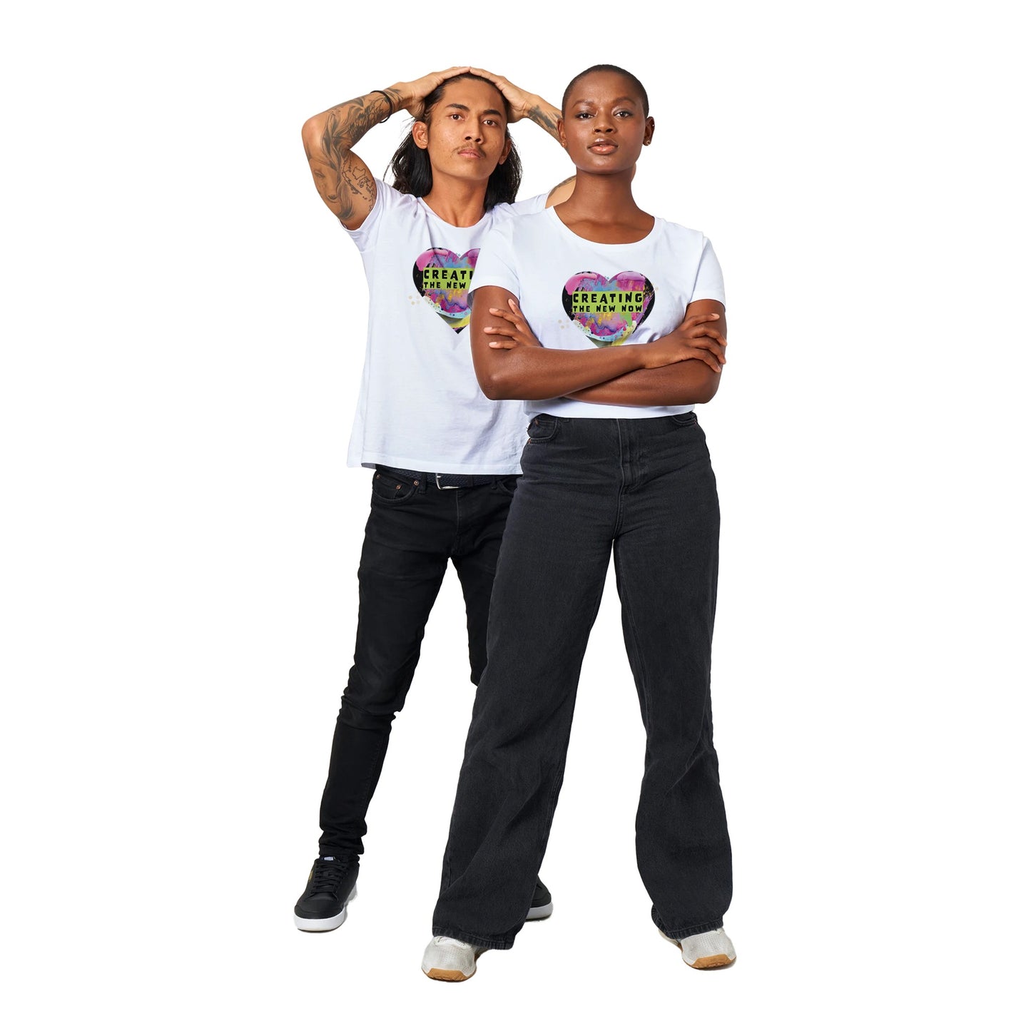 Creating The New Now - Organic Unisex Crewneck T-shirt