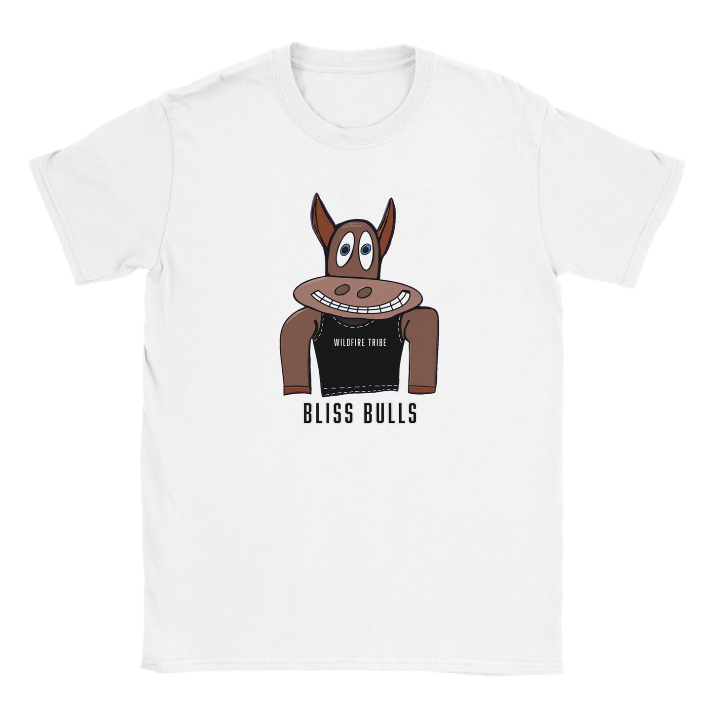 Bliss Bulls Classic Kids Crewneck T-shirt