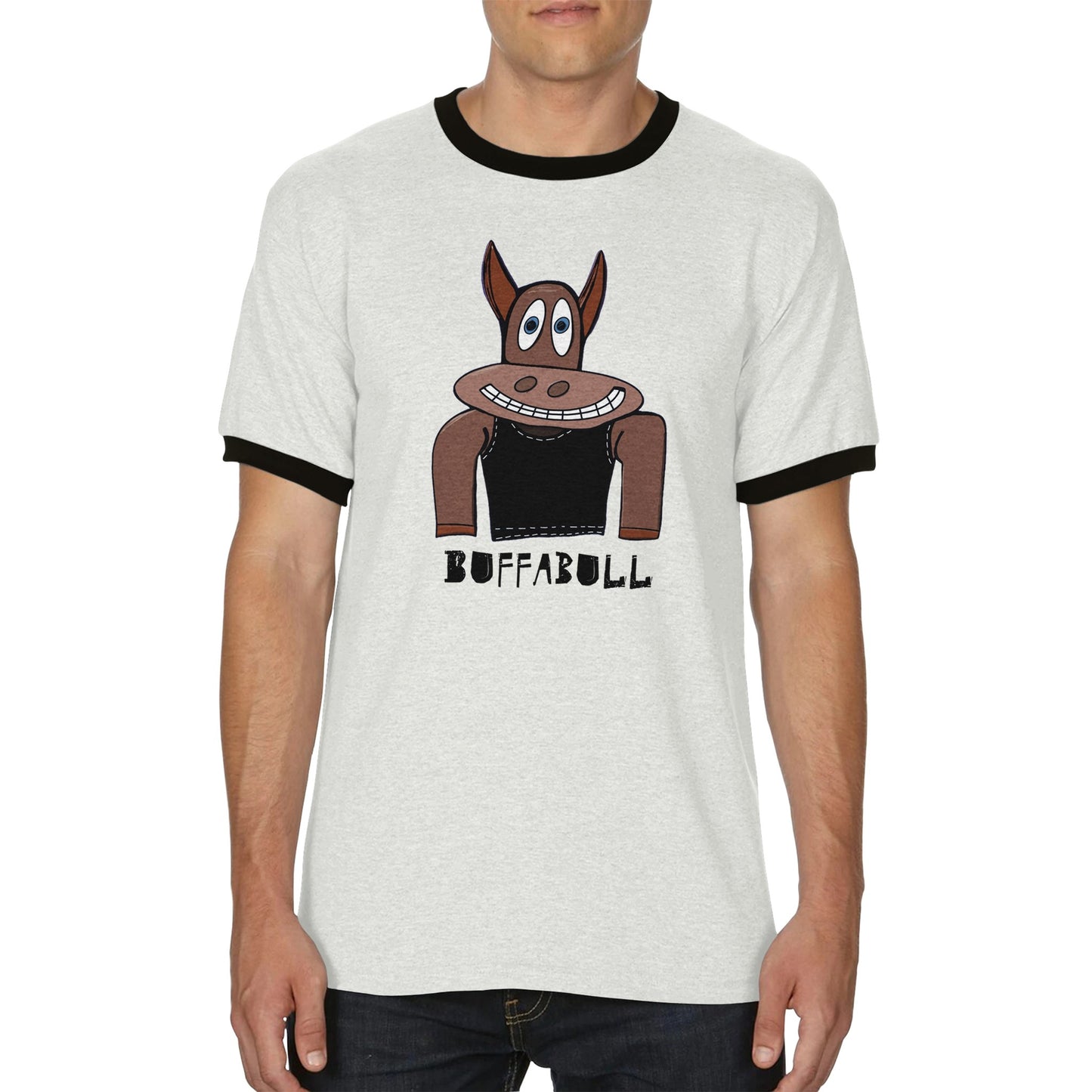 Buffabull - Unisex Ringer T-shirt