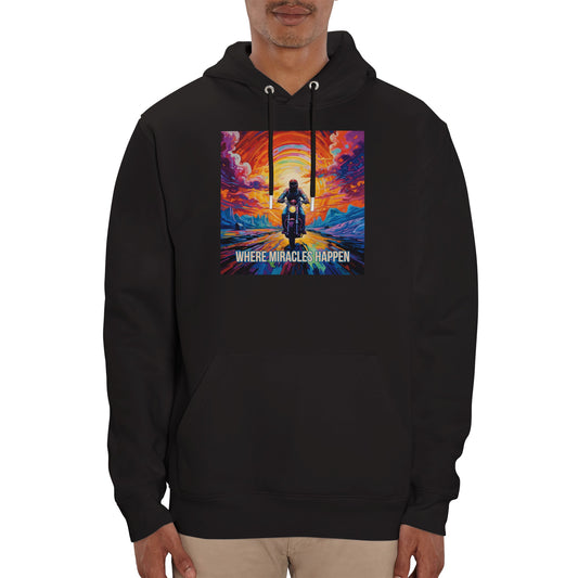 Miracles Happen - Organic Unisex Pullover Hoodie
